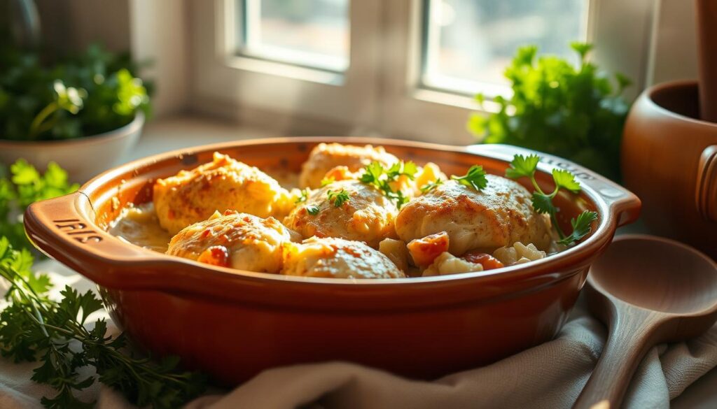 Chicken and Dressing Casserole