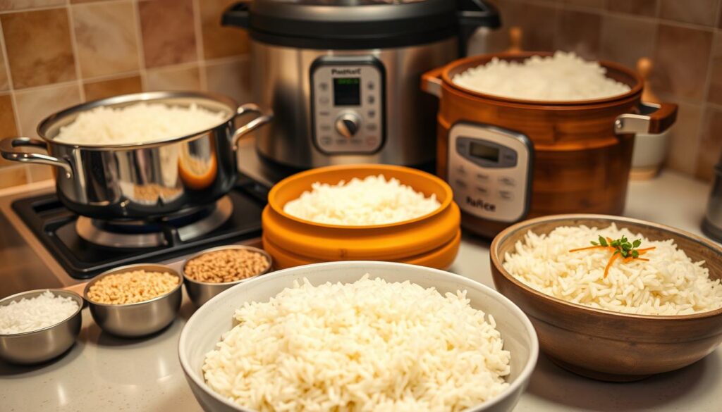 Cooking techniques for rice