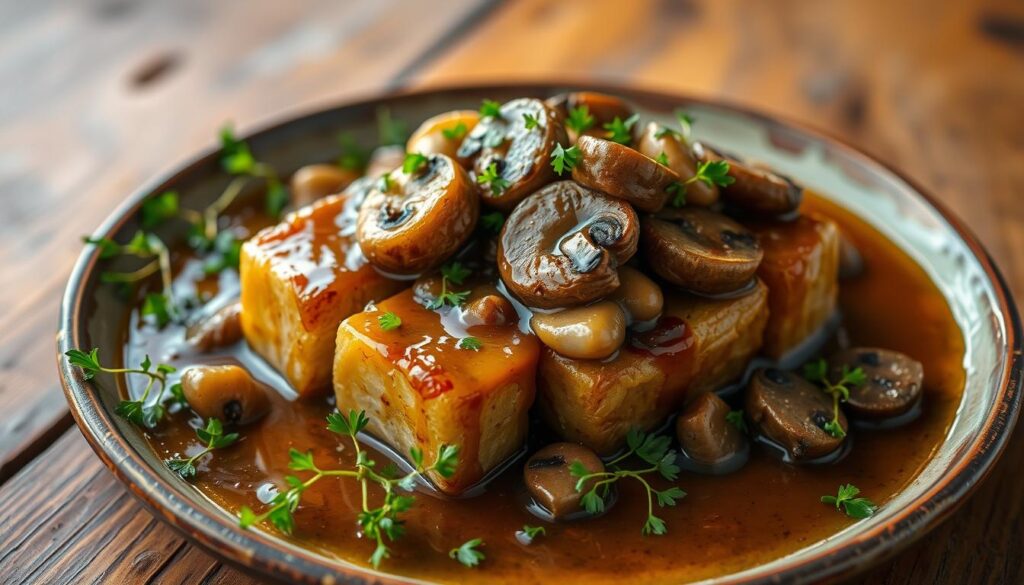 Cube Steak with Mushrooms