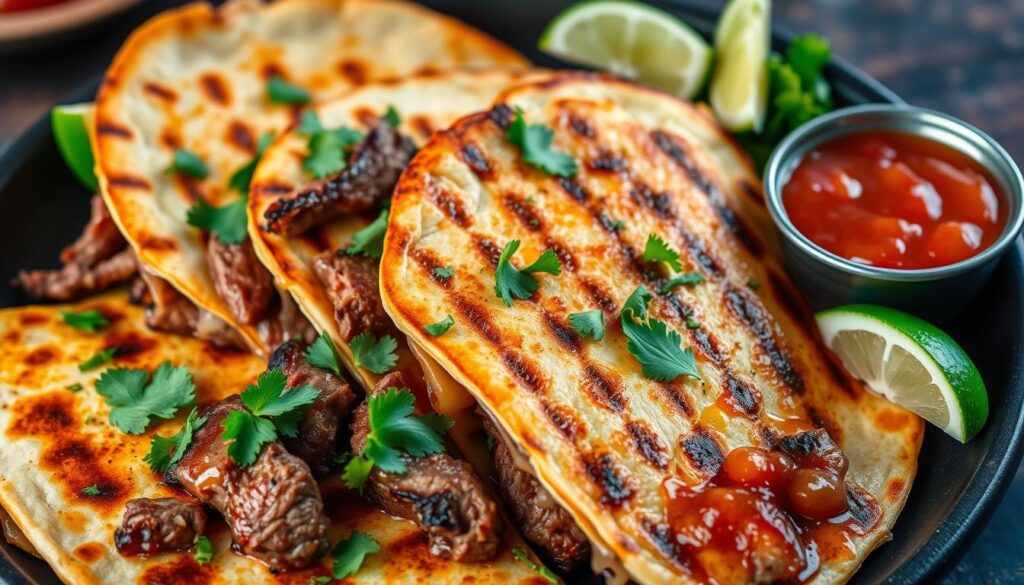 Grilled Steak Quesadillas