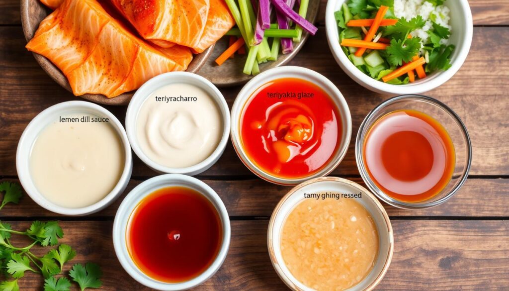 Sauces for Salmon Rice Bowl