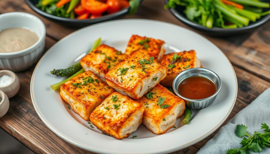 baked salmon bites