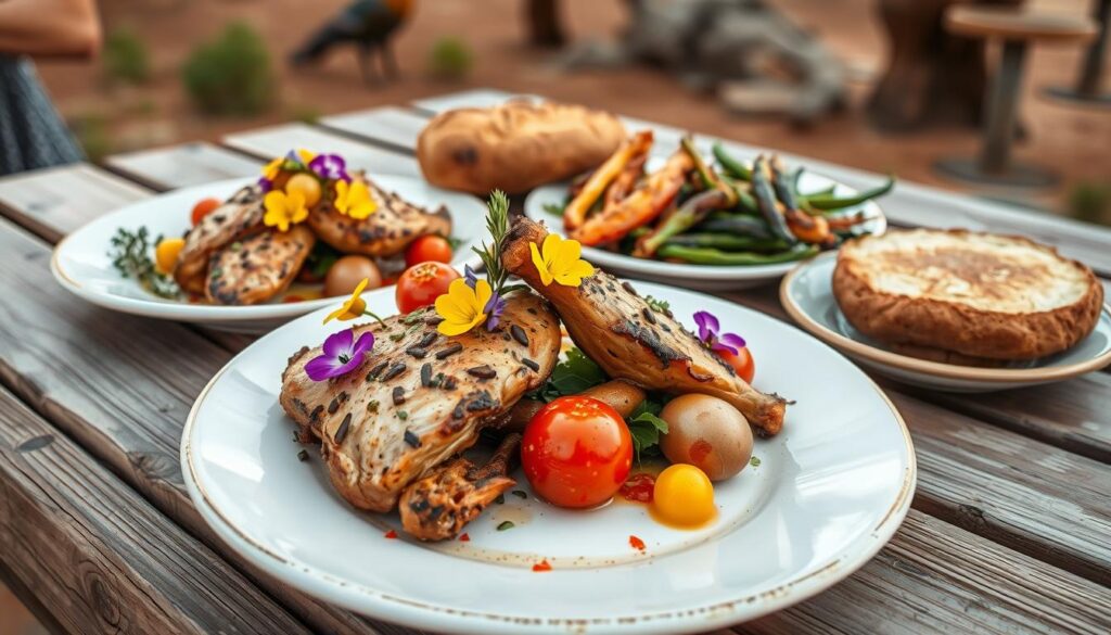 bush tucker chicken dishes