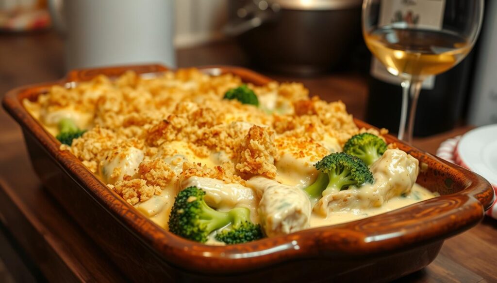 Chicken Divan Casserole with Sherry Wine