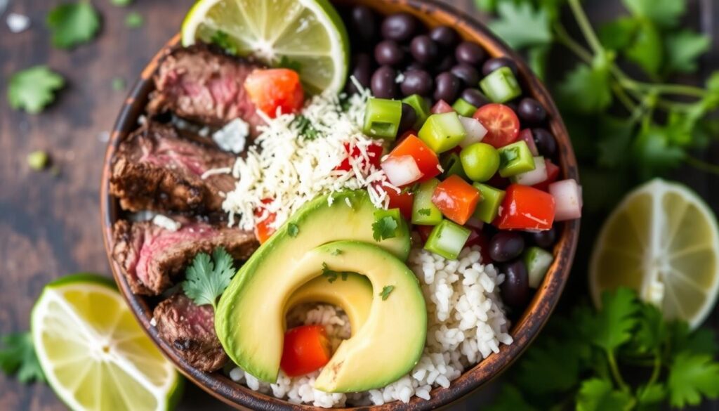 chipotle steak burrito bowl