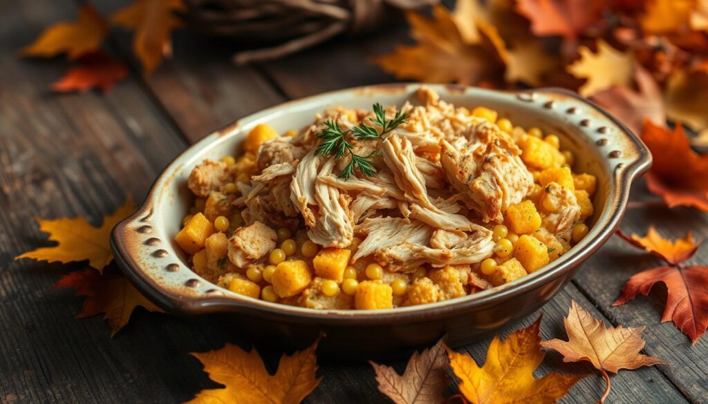 cornbread dressing with chicken