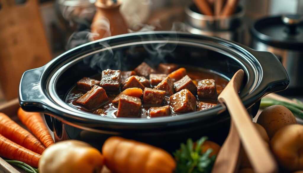 crock pot cube steak and gravy