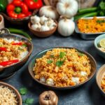 ground chicken and rice recipes