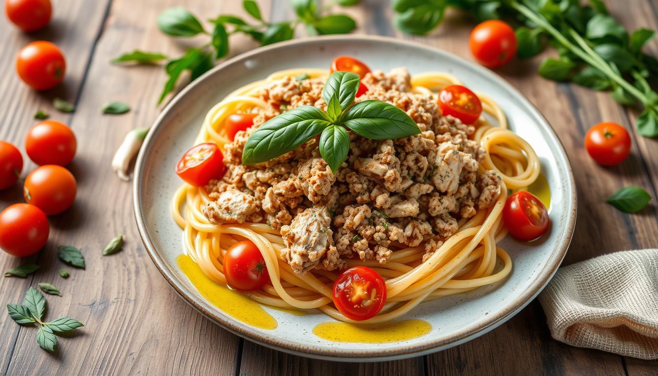 ground chicken pasta recipes