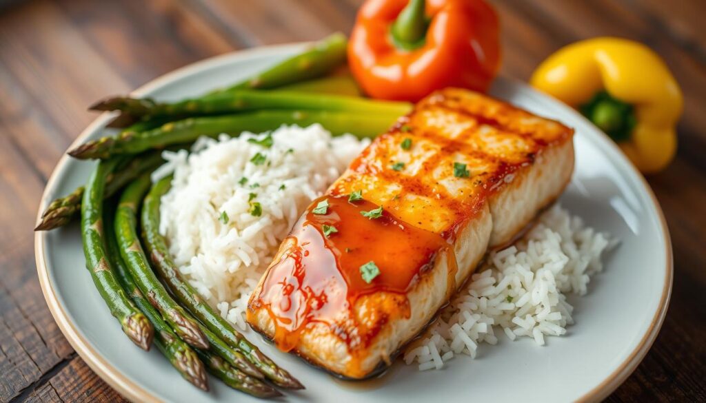 rice recipe for salmon