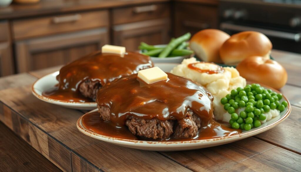 salisbury steak dinner