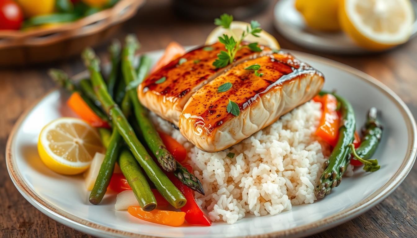 salmon and rice recipes