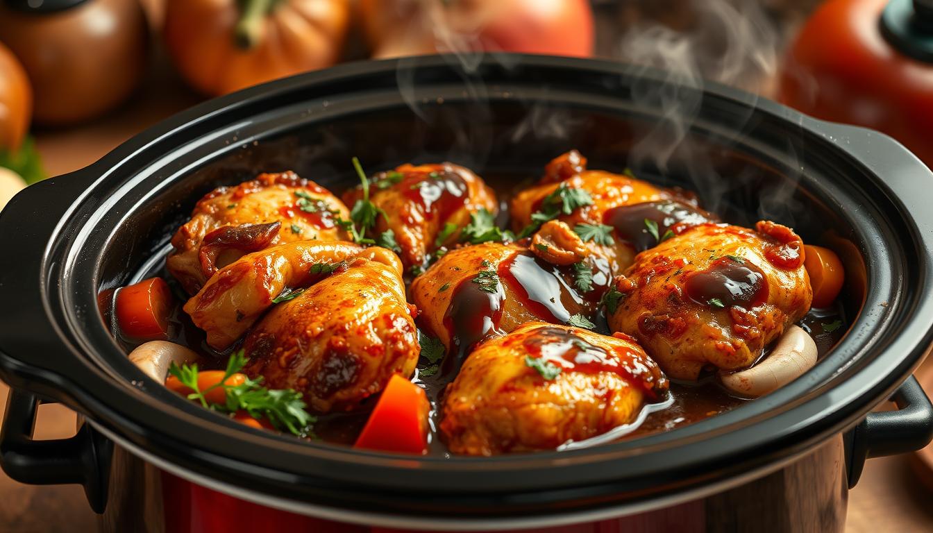 slow cooker balsamic chicken