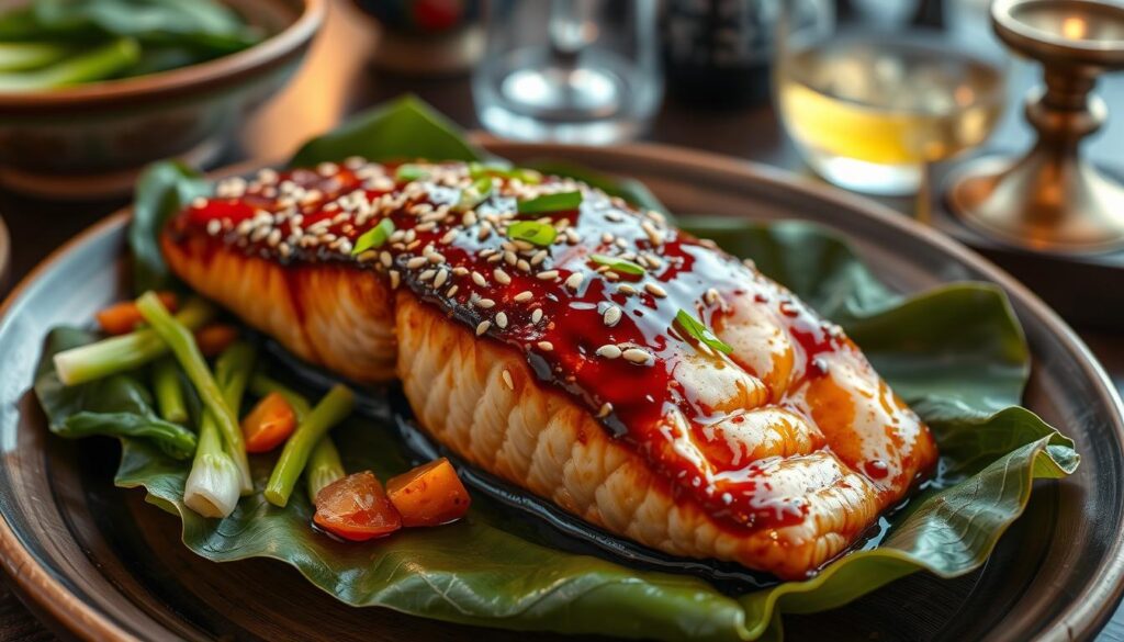 Asian salmon recipe