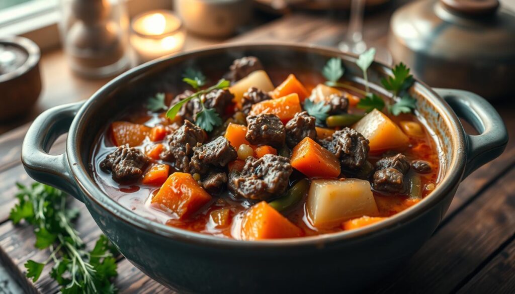 easy vegetable beef soup