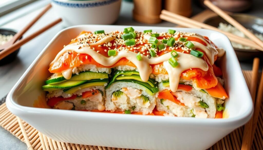 gluten-free sushi bake