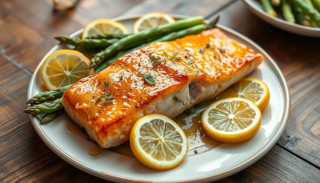 lemon garlic salmon