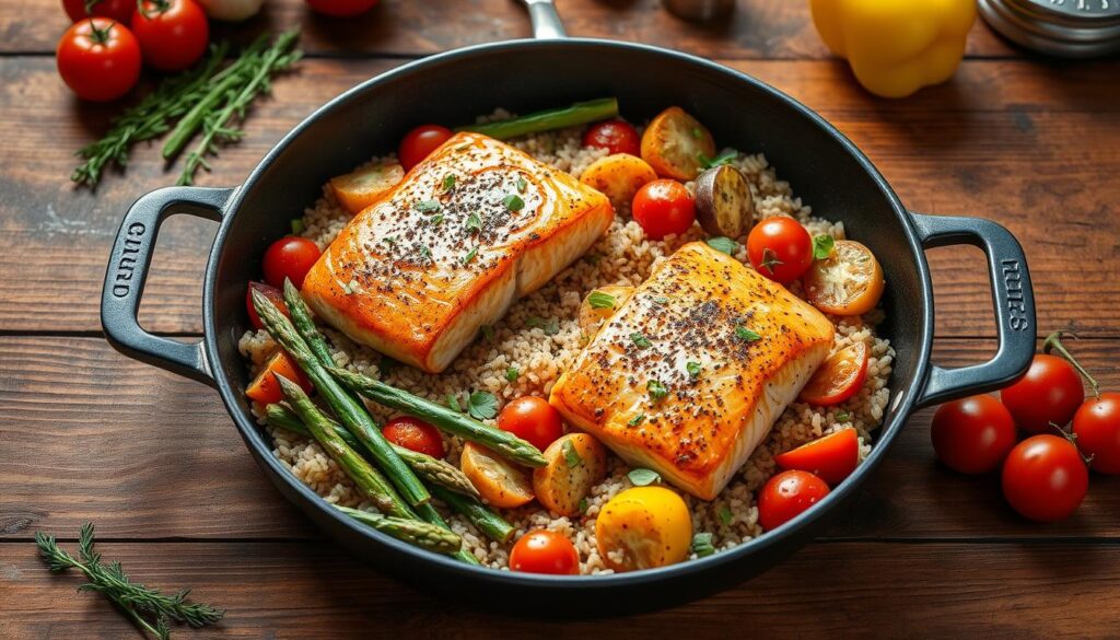 one-pan salmon recipe