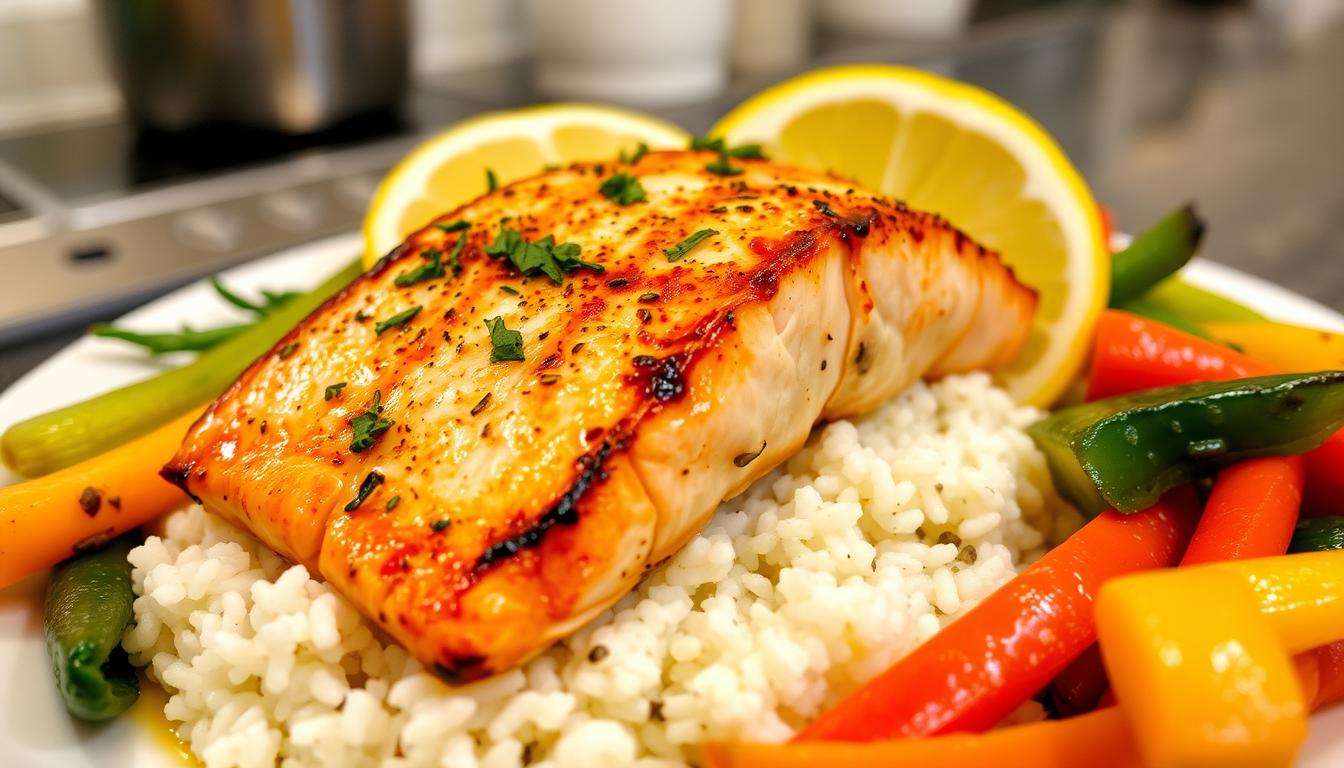 salmon and rice recipe